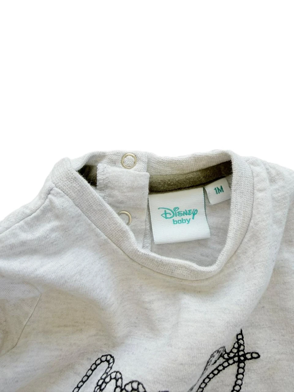 T-shirt met korte mouwen grijs Mickey Disney 1 maand – photo 3
